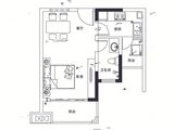 世茂幸福里_1室1厅1卫 建面44平米