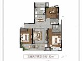 大发融悦四季_3室2厅2卫 建面132平米