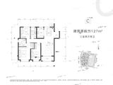 融创时代中心_3室2厅2卫 建面127平米