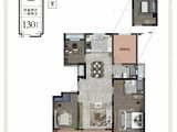 滁州吾悦广场_4室2厅2卫 建面130平米