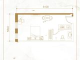 状元楼_1室1厅1卫 建面46平米