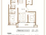 金钰府_3室2厅2卫 建面128平米