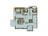 鲁兴铭筑_3室2厅1卫 建面93平米