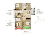 锦绣华城繁华里_4室2厅2卫 建面125平米
