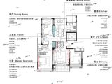 宝业大坂绿园_3室2厅2卫 建面128平米