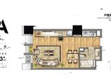 恒融广场_A户型43㎡ 建面43平米