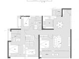 中海长江十里_4室2厅2卫 建面143平米