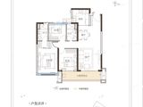 万达东江城_3室2厅2卫 建面108平米