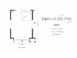 卓越里_1室1厅1卫 建面57平米