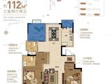中丞时代名邸_3室2厅2卫 建面112平米