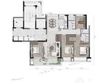 绿城春月金沙_4室2厅2卫 建面139平米