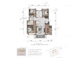 华润置地大连湾国际社区_4室2厅2卫 建面132平米