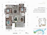 凯旋1号上水湾_5室2厅2卫 建面149平米