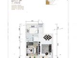 福兴峰景_1室1厅1卫 建面54平米