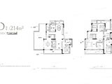 长沙宝能公馆_4室2厅4卫 建面214平米
