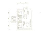 融创冰雪影都_2室2厅1卫 建面89平米