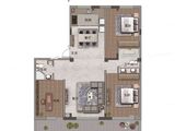 盛京云著_3室2厅2卫 建面131平米
