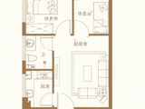 儒辰丹枫园_2室1厅1卫 建面60平米