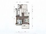 碧桂园海棠墅_3室2厅3卫 建面159平米