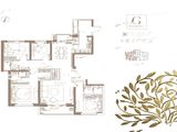 湘府花园古北首席_4室2厅3卫 建面168平米