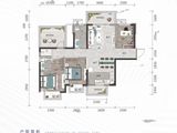 悦桂福弈和庭_4室2厅2卫 建面97平米