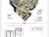 长河湾_4室2厅2卫 建面144平米