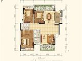 江南铭城_3室2厅2卫 建面130平米