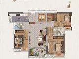 白石古莲城3期松竹里_3室2厅2卫 建面114平米