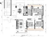 福晟滨江花园_3室2厅2卫 建面137平米