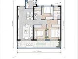 万科大理拾叁月_3室2厅2卫 建面114平米