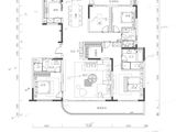 建业君邻大院竹苑_4室2厅3卫 建面207平米