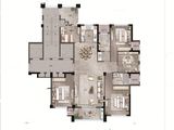 蓝城凤起朝阳_5室2厅2卫 建面190平米