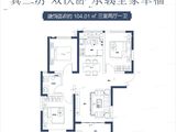 丰乐奥体公馆_3室2厅1卫 建面104平米