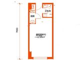 凯利汽车欢乐广场_1室1厅1卫 建面42平米
