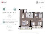 银城翡丽和风_3室2厅2卫 建面128平米