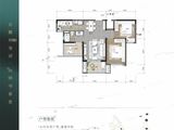 贵阳金地云麓一号_2室2厅1卫 建面76平米