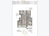 棠宁府_4室2厅2卫 建面128平米