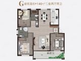 悦达悦珑湾_3室2厅2卫 建面140平米