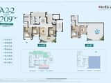 汉上桃李春风_5室2厅3卫 建面208平米