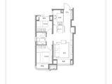 融创宸阅和鸣_2室2厅1卫 建面79平米