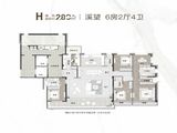 金溪花园_6室2厅4卫 建面280平米