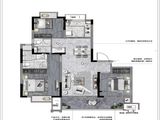 蓝光中天雍锦园_3室2厅2卫 建面105平米