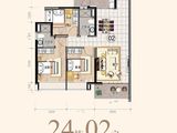 沙湖绿洲_3室2厅2卫 建面110平米