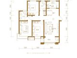 厚德福城II礼著（北院）_3室2厅2卫 建面124平米