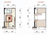 华阳湖1号_2室1厅1卫 建面35平米