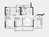 秀悦澜庭_4室2厅2卫 建面127平米