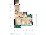 天沐公园里_3室2厅1卫 建面79平米
