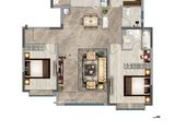 天保九如品筑_3室2厅2卫 建面130平米