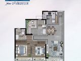 万科海上城市_3室2厅2卫 建面90平米