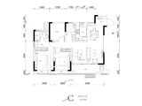 万兴花半里_3室2厅2卫 建面114平米